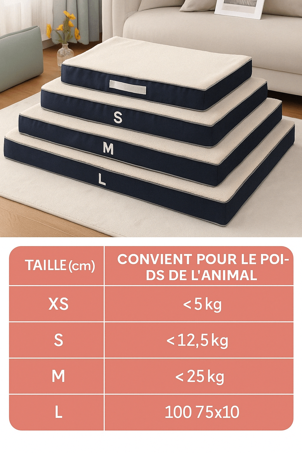 🧤 Coussin Orthopédique Chien Âgé 🐕 | Stop aux Douleurs, Bonjour les Beaux Rêves ! - Museau dort