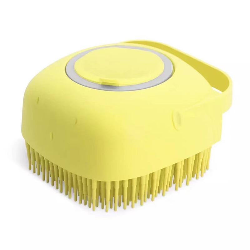 BrossyDog™ - Brosse de bain pour animaux 2 en 1 | chien - Museau dort