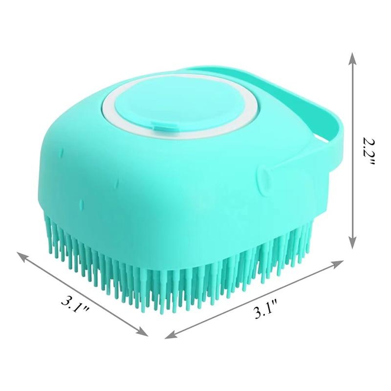 BrossyDog™ - Brosse de bain pour animaux 2 en 1 | chien - Museau dort