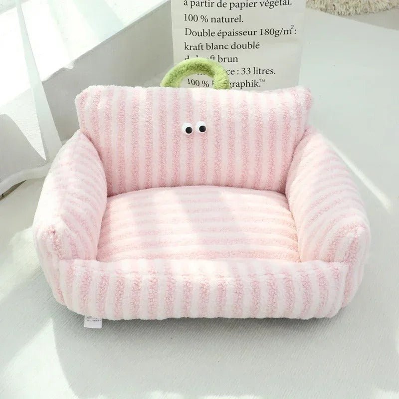 Canapé Moelleux pour Petit Chien - Confort, Chaleur et Sommeil Réparateur - Museau dort