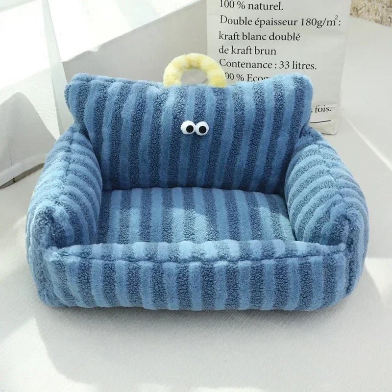 Canapé Moelleux pour Petit Chien - Confort, Chaleur et Sommeil Réparateur - Museau dort