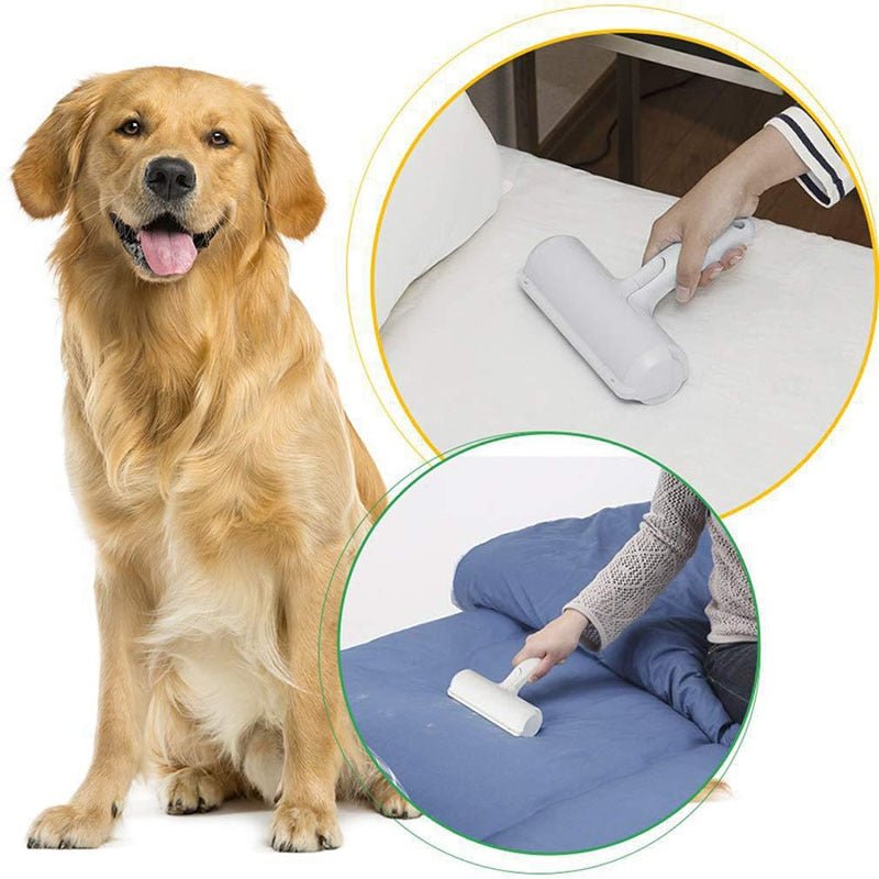 Cleanoutou™ - Rouleau anti - poils chien - Museau dort