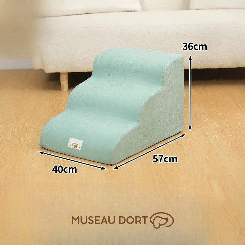 Escalier Mousse pour Chien Âgé – Sécurité, Confort et Autonomie - Museau dort