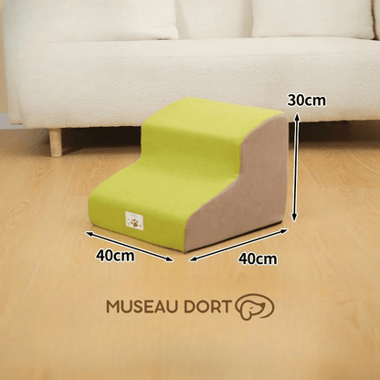 Escalier pour chien, modèle compact pour accès au lit sans saut – Museau Dort
