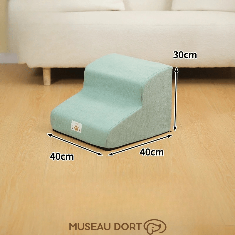 Escalier pour chien en mousse antidérapante 30 cm, conçu pour améliorer la mobilité et le confort durablement, Museau Dort