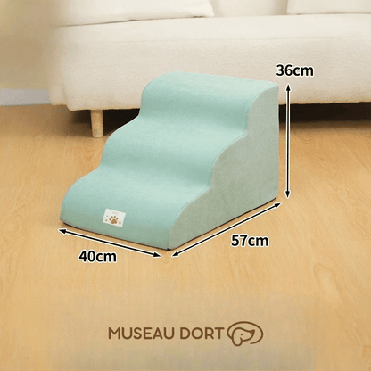 Escalier pour chien en mousse antidérapante 36 cm, conçu pour améliorer la mobilité et le confort au quotidien, Museau Dort