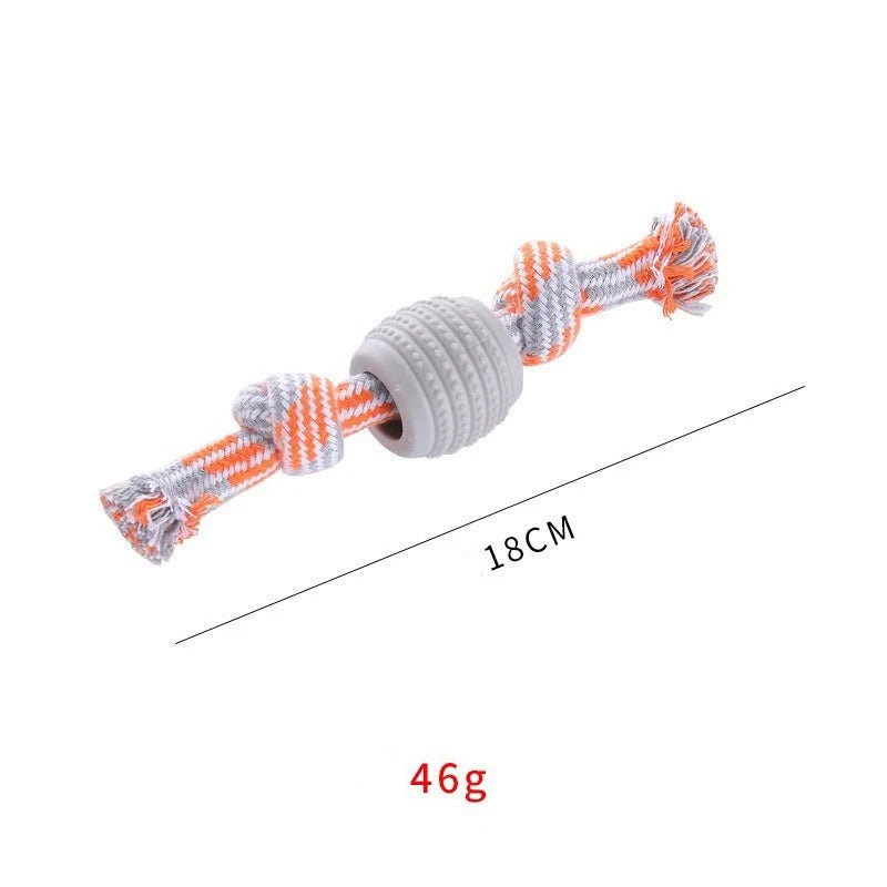 Jouet pour Chien Destructeur – Corde Résistante et Nettoyante - Museau dort