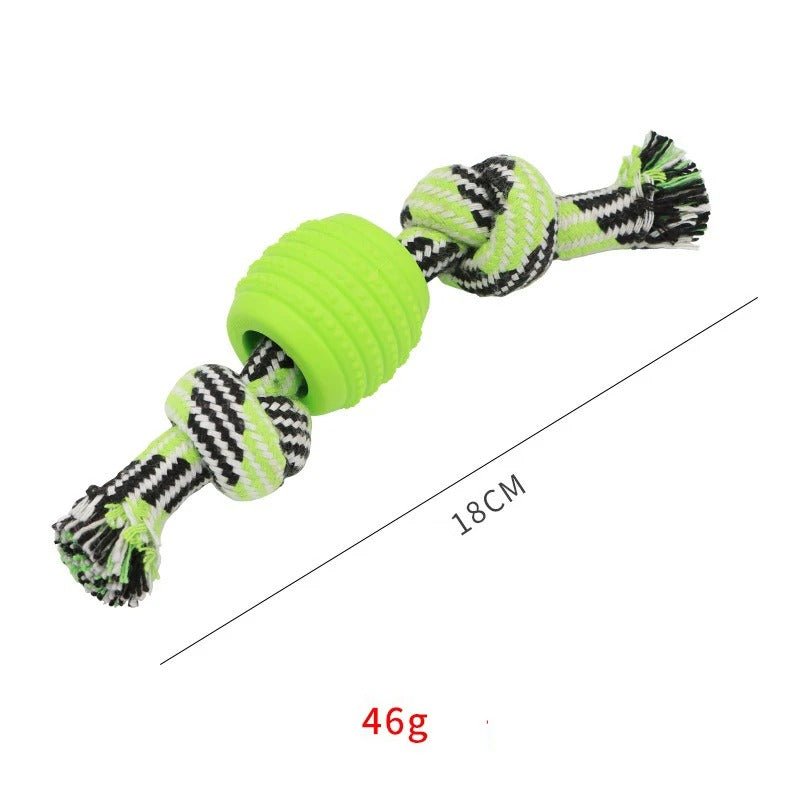 Jouet pour Chien Destructeur – Corde Résistante et Nettoyante - Museau dort