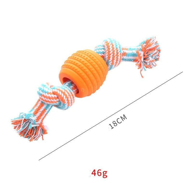 Jouet pour Chien Destructeur – Corde Résistante et Nettoyante - Museau dort