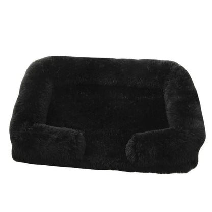 lit orthopédique pour chien - Museau dort