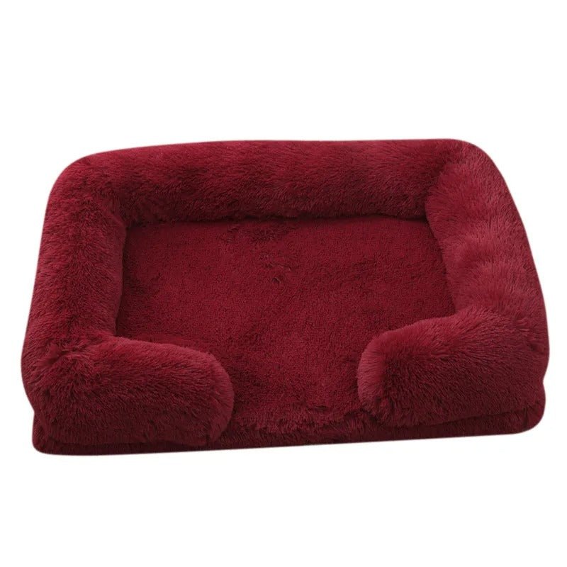 lit orthopédique pour chien - Museau dort