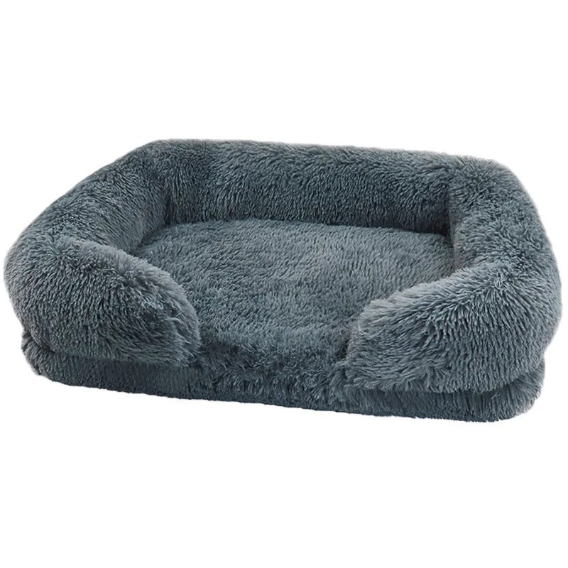 lit orthopédique pour chien - Museau dort