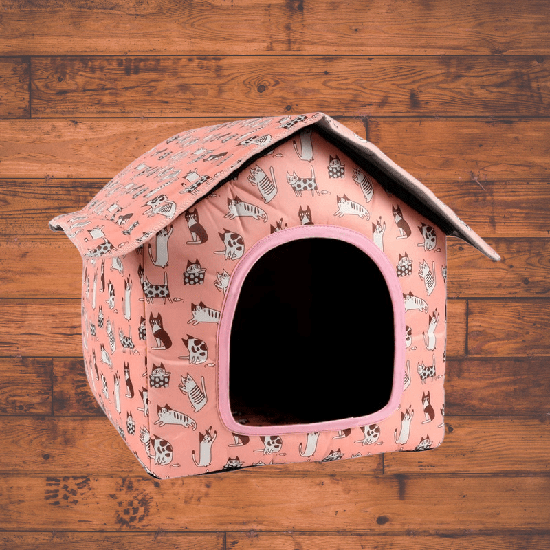 Maison Douillette pour Chien en Intérieur – Couchage Confort et Chaleur Assurée - Museau dort