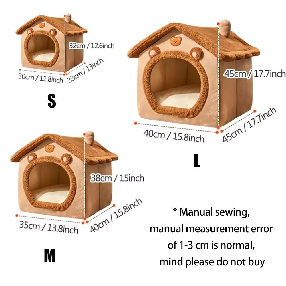 Niche Chaude pour Chien d’Intérieur | Un Refuge Douillet et Lavable - Museau dort