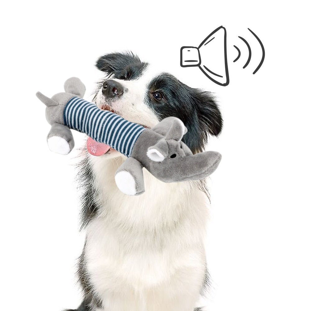 SoundToys™ - Jouet peluche pour chiens - Museau dort