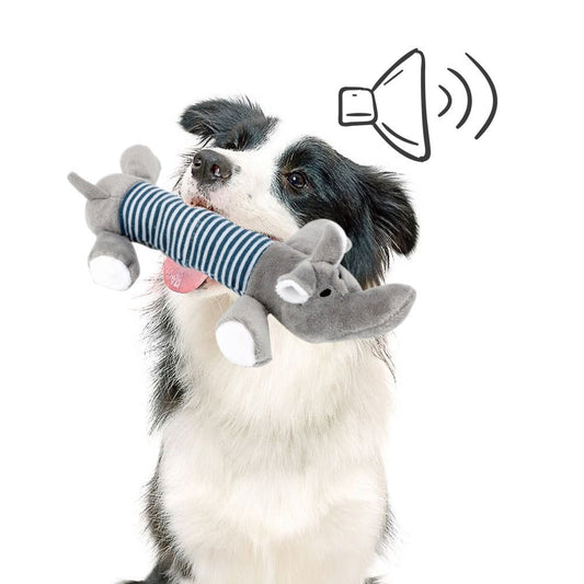 SoundToys™ - Jouet peluche pour chiens - Museau dort